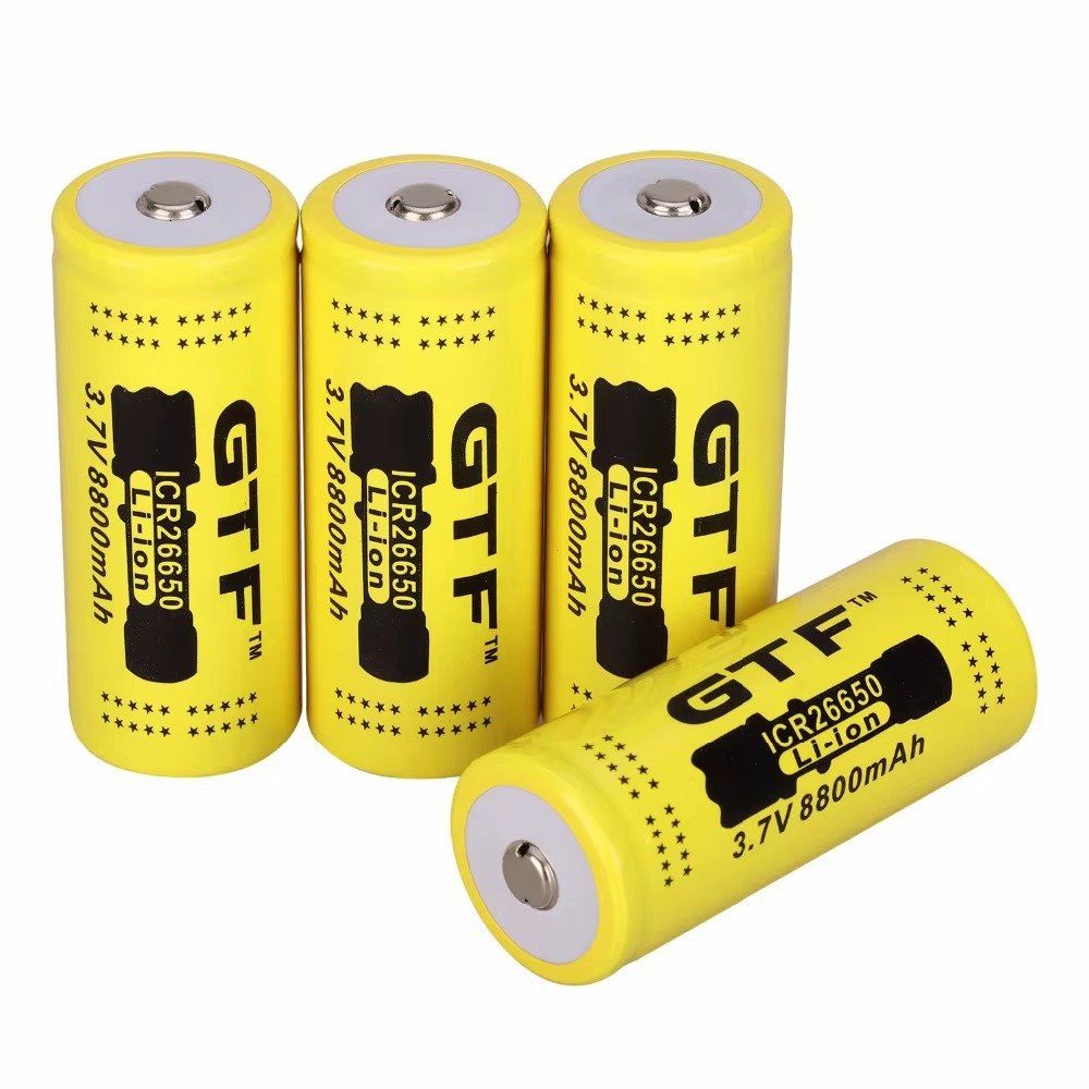 Akkus: 26650 8800 mAh 3.7V  Li-ion Ba – Neu und originalverpackt aus Unterägeri von RmOnline 2