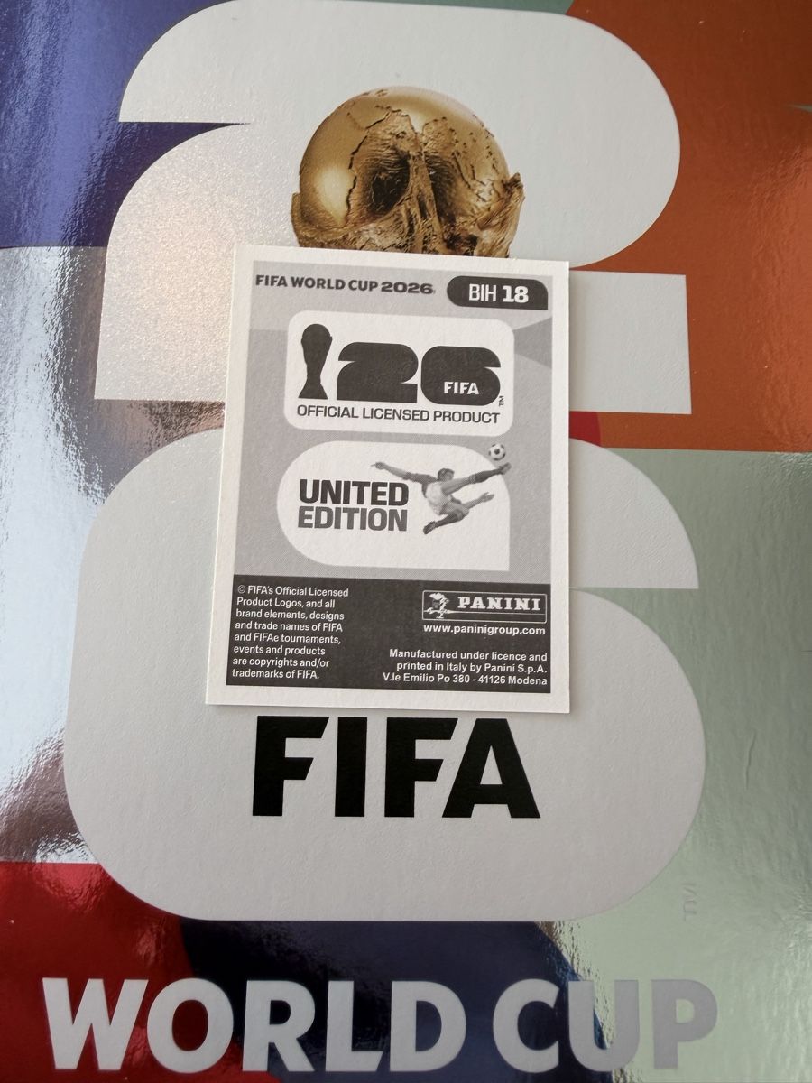 Panini Carte collezionabili: Panini Fifa World Cup 2026 - BIH 8 – Nuovo (secondo la descrizione) da Zürich venduto da Panini67 1