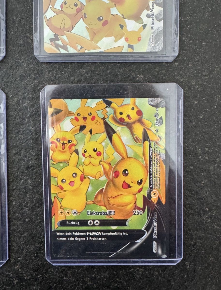 Pokémon Carte collezionabili: Pikachu V Union – Usato da Muraz (Collombey) venduto da ya.boy.matteo 4