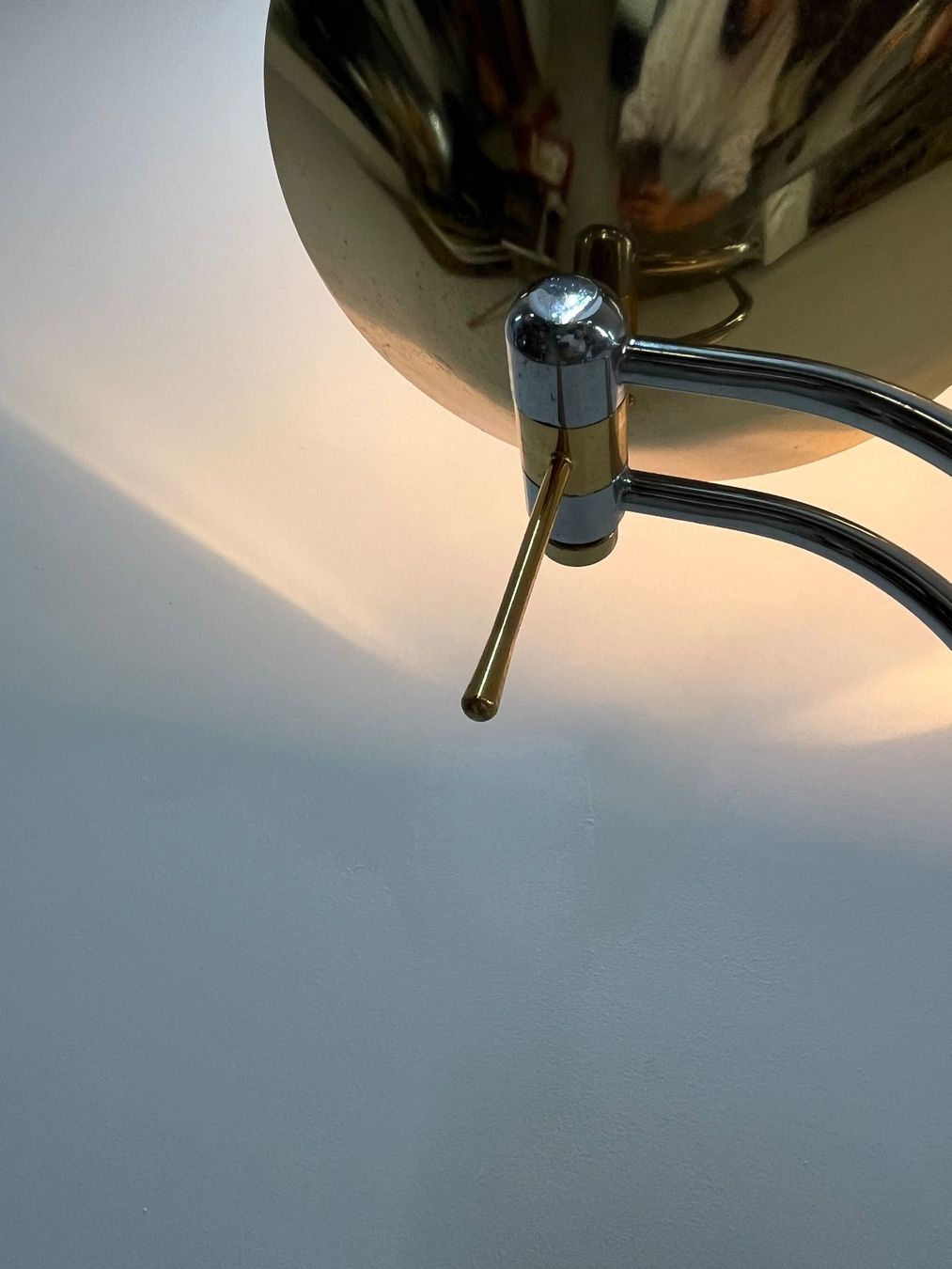 Lampes: verchromte Designer Stehlampe – D'occasion à Zürich par Levelart 4