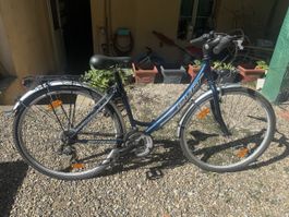 Trekkingrad Cult Pontresina blau gebraucht