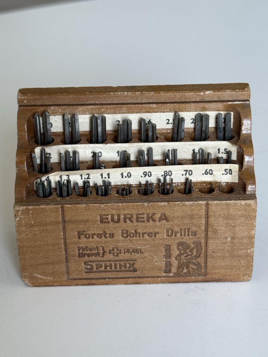 Alle Werkzeuge: Uhrmacher Eureka Bohrer Set, Sphinx – Gebraucht aus Zürich von Geniuss