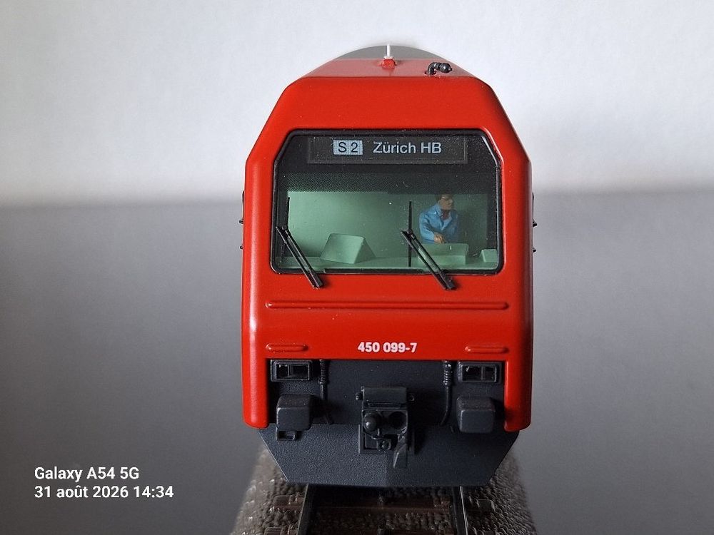 Hag HO digital. Locomotive Re 450 099-7 S-Bahn, Volketswil (Neu und ...