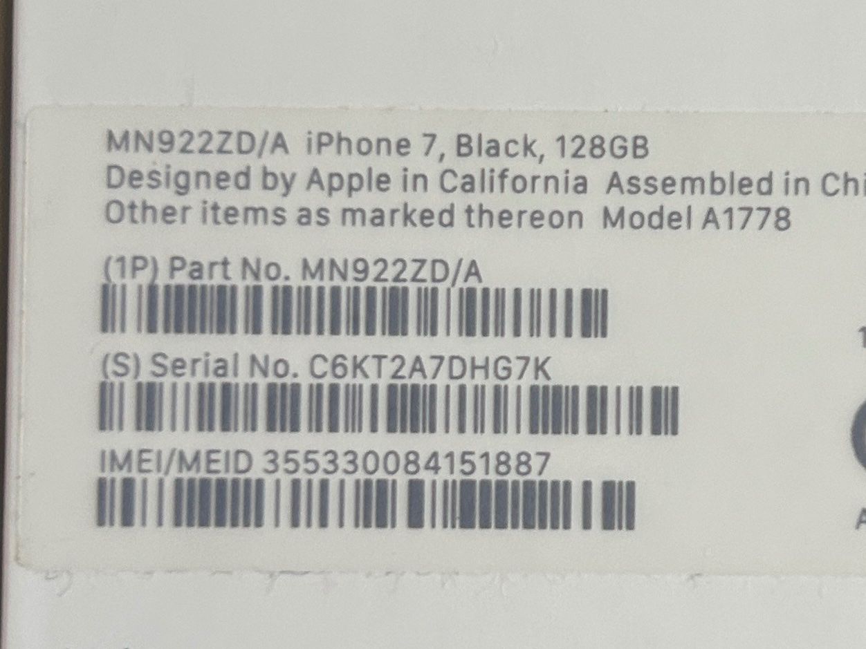 Apple Telefoni cellulari / Smartphones: Apple iPhone 7, 128 Gb – Usato da Stettlen venduto da Bluedogs75 4