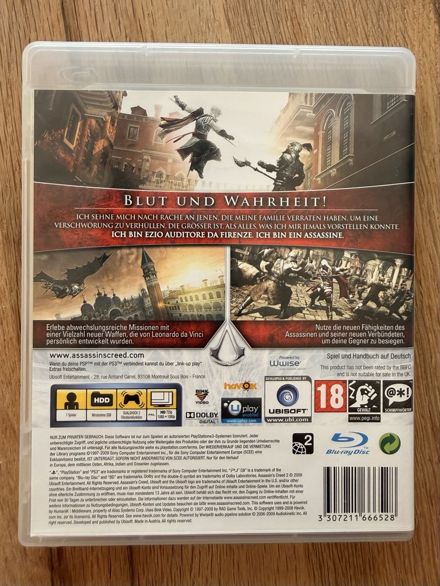 Sony Spiele: PS3 Assassins Creed 3 – Neu (gemäss Beschreibung) aus Kriens von Genschi 1