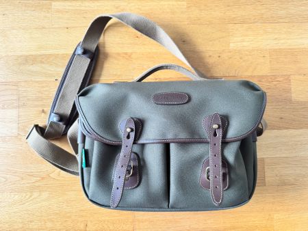 Kameratasche BELLINGHAM, Sage/Chocolate, sehr gut erhalten