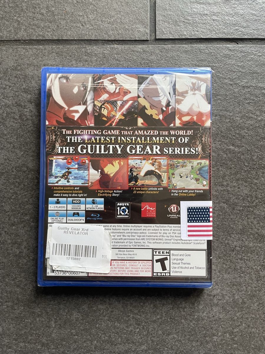 Sony Giochi: Guilty Gear Xrd Revelator PS4 – Nuovo (secondo la descrizione) da Zürich venduto da cENS0R 1