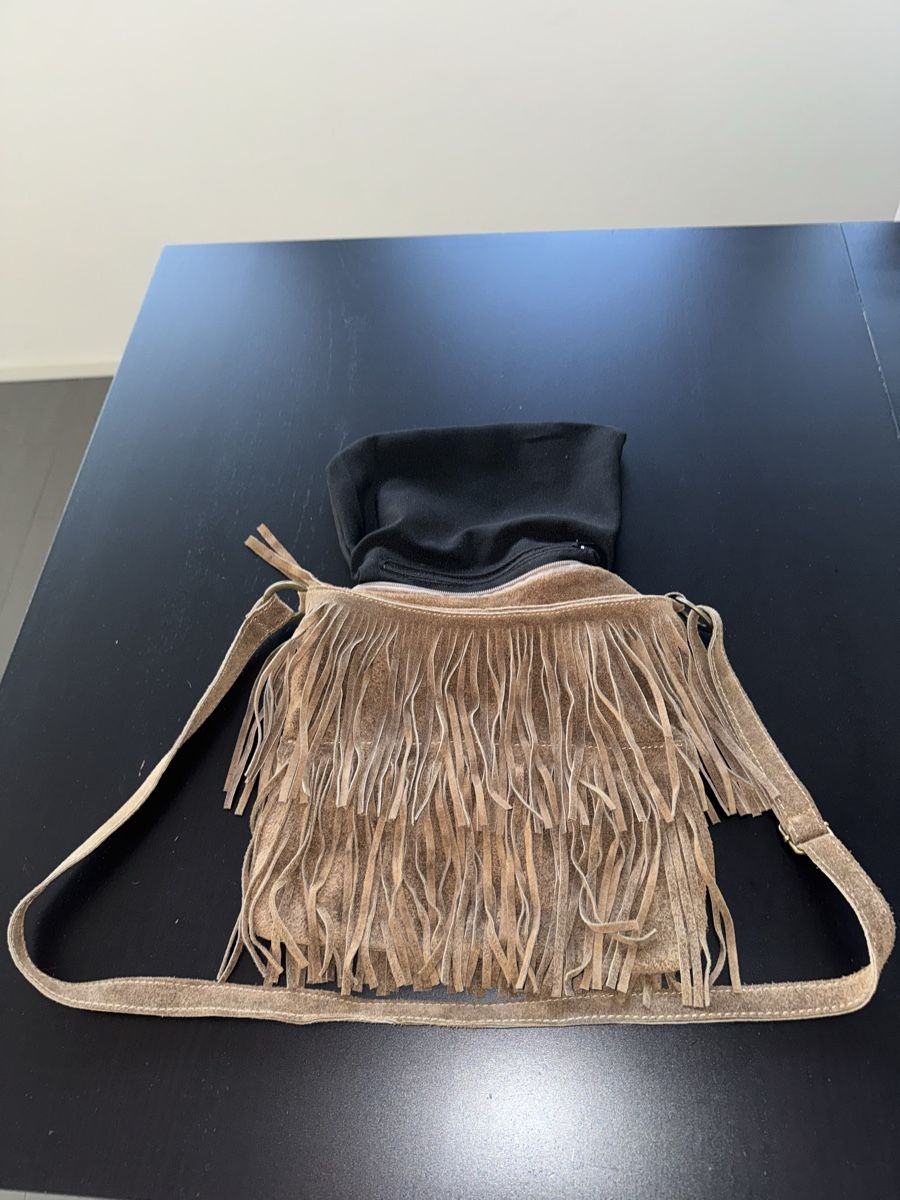 Borse da donna: Wildleder Fransen Tasche, beige, Top Zustand – Nuovo (secondo la descrizione) da Zürich venduto da Jen10 5