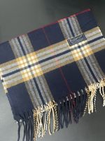 Echarpe Burberry authentique bleu foncé 