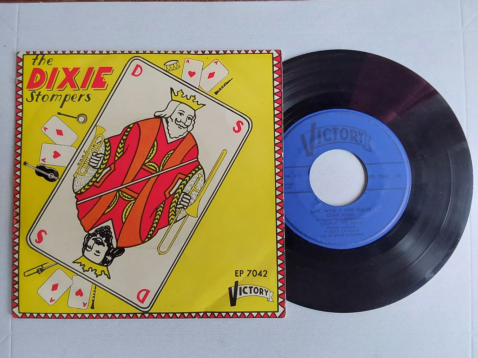 Dischi in vinile: Vinyl Single - Albert Langue - Belgium -Jazz – Usato da Villeret venduto da Fil11