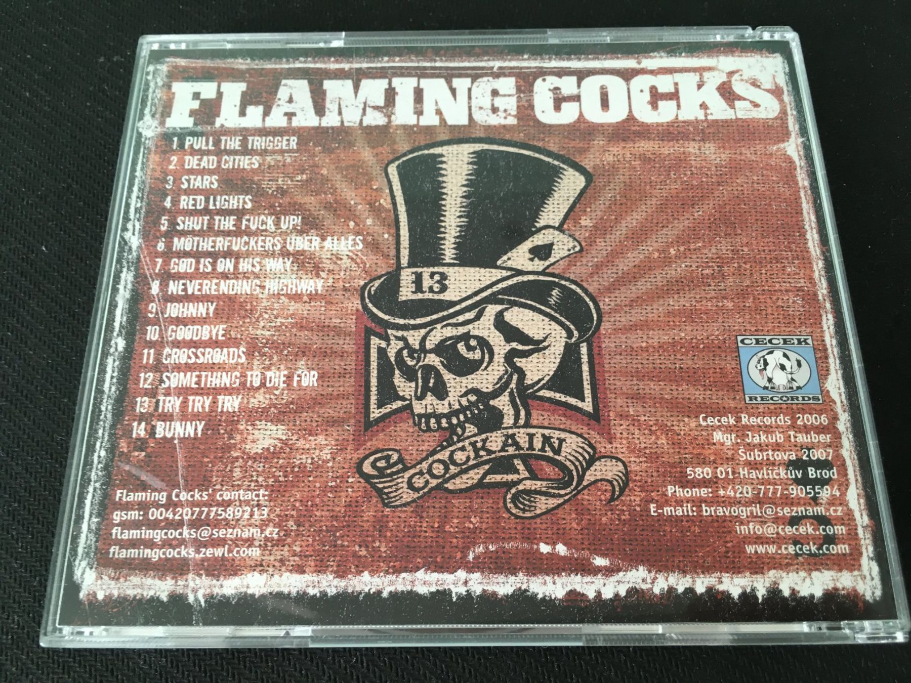 CD: Flaming Cocks - Cockain -CD- – Usato da St.Gallen venduto da MedienJoe 2
