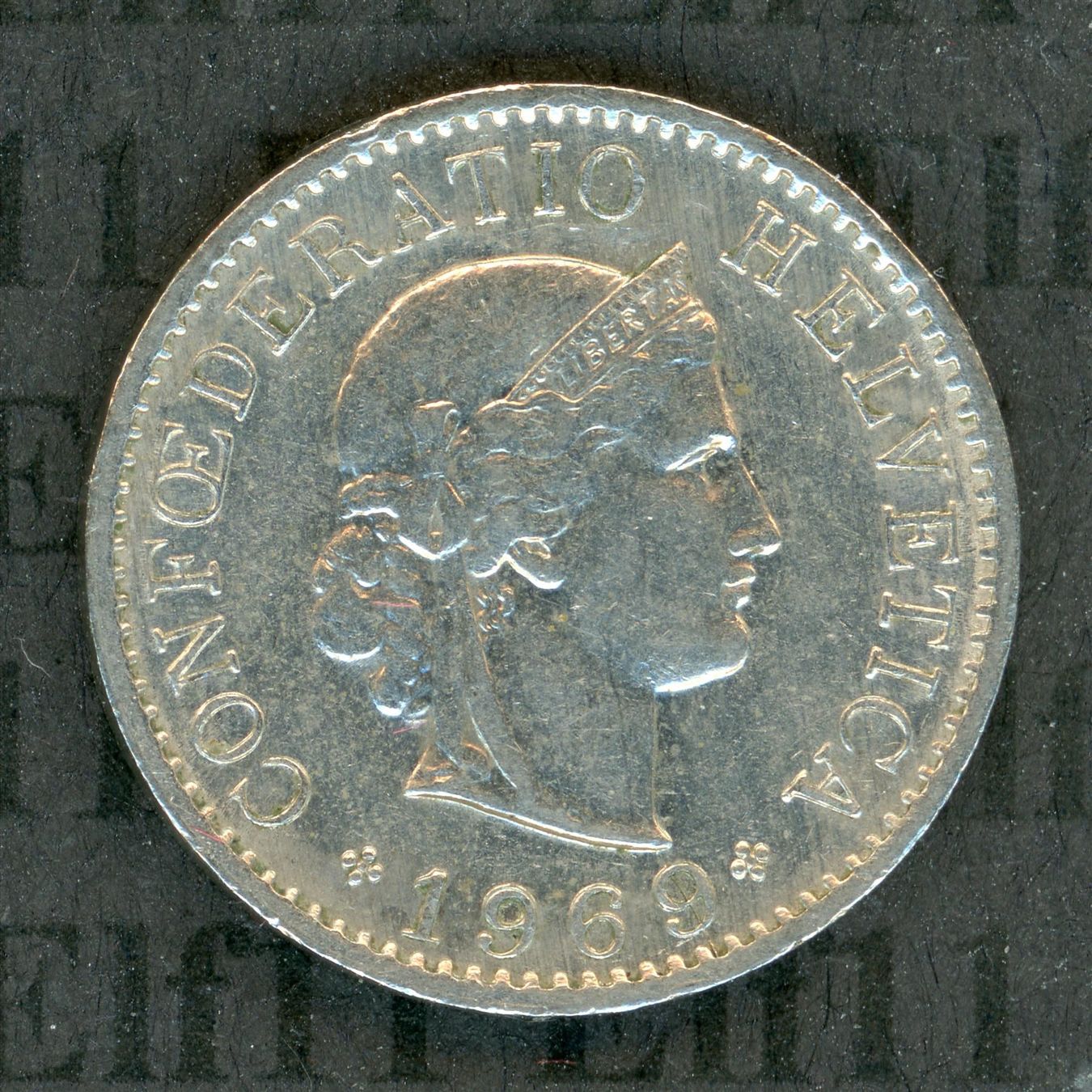 Tutti le monete: CHF___0.05 1969 -vz 5 Rappen – Usato da Widnau venduto da Elf11