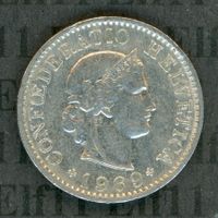 CHF___0.05 1969 -vz 5 Rappen