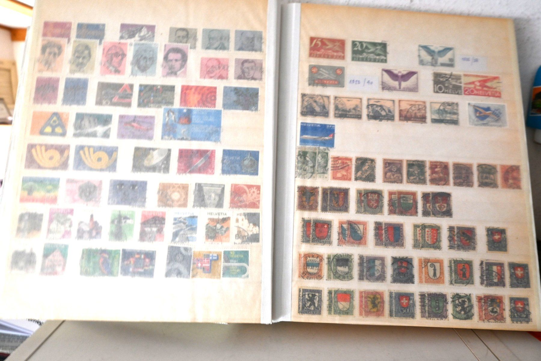 Tutti i francobolli: 1 Sammlung Schweiz 2.9. – Usato da Steffisburg venduto da Sorbas 2