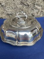 Silberplatte mit Deckel 2-teilig, 456 NS, leicht gebraucht