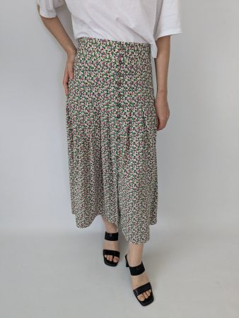 H&M Rock,Blumenmuster,Gr.38 ideal für den Sommer!