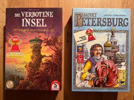10 Spiele (Sankt Petersburg, Total Genial, Keltis u.a.)