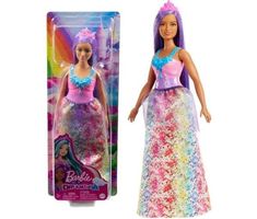 Barbie HGR17 Barbie Dreamtopia Princess Doll – Purple Hair