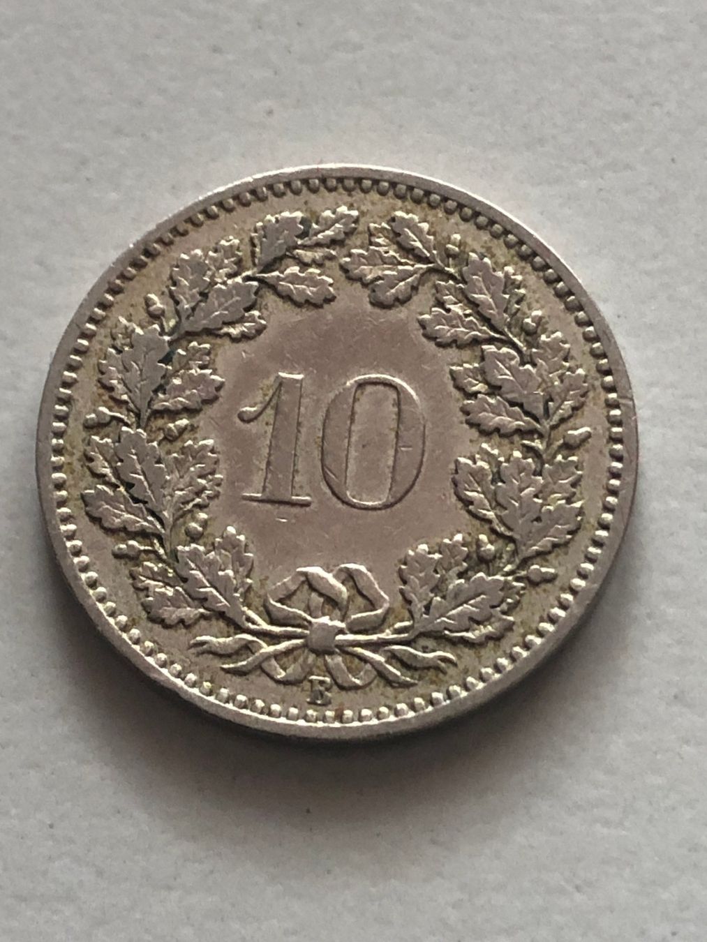 Tutti le monete: 10 Rp. 1885 – Usato da Schötz venduto da Odpa 1
