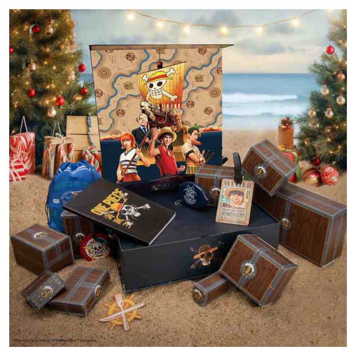 Calendari: One Piece: Deluxe Adventskalender 2024 – Nuovo e nell'imballaggio originale da Pratteln venduto da Dollshop 5