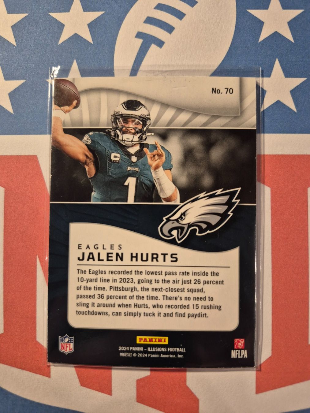 Panini Carte collezionabili: NFL Jalen Hurts Philadelphia Eagles – Usato da Treiten venduto da Sauber73 1