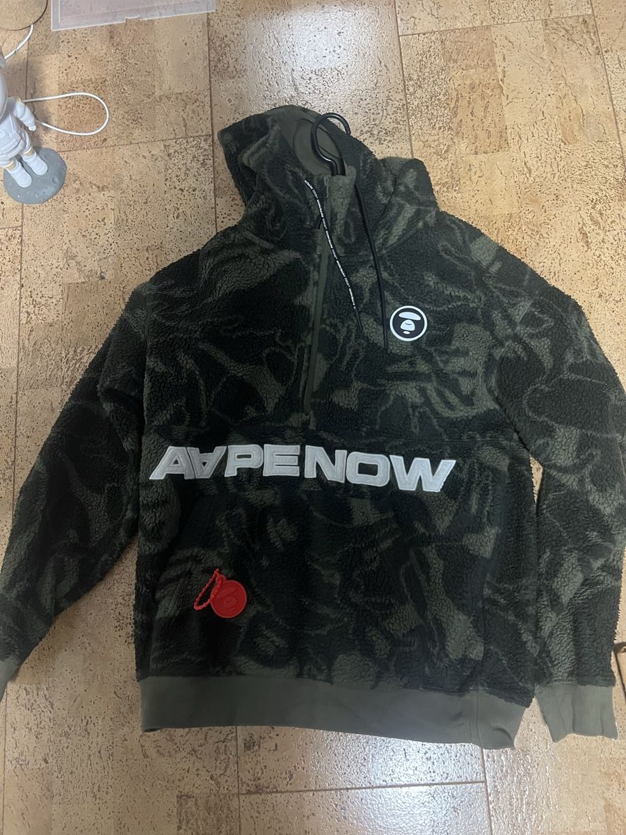 Bape Maglioni & Felpe: Bape Fleece Hoodie – Usato da Uhwiesen venduto da maflo2