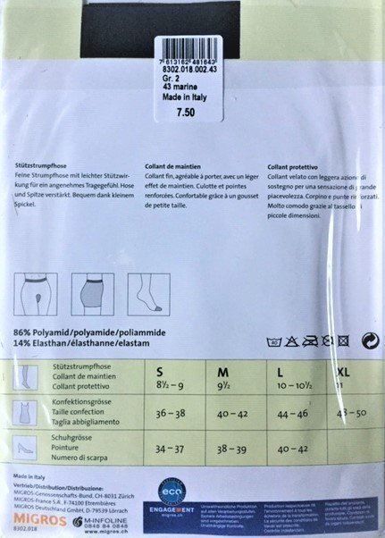 Calze & Collant: Strumpfhose Light Comfort – Nuovo e nell'imballaggio originale da Menziken venduto da chianti10 1