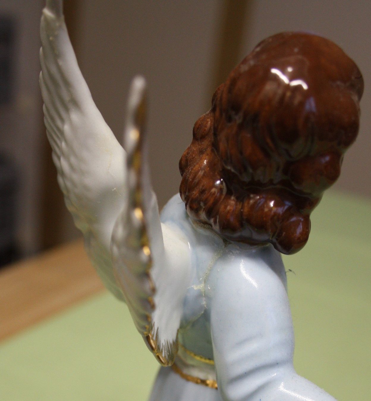 Statuette: Engel mit Tröte – Difettoso da Flüelen venduto da Alt-und-Neu 8