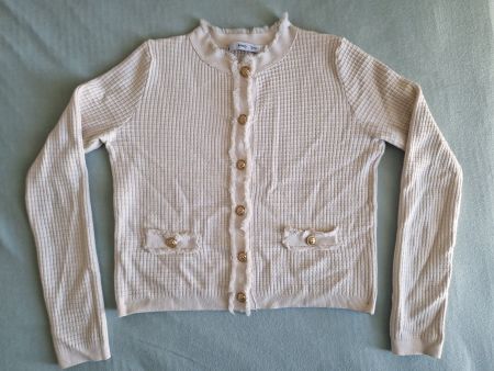 MANGO Strickjacke mit Goldknöpfe