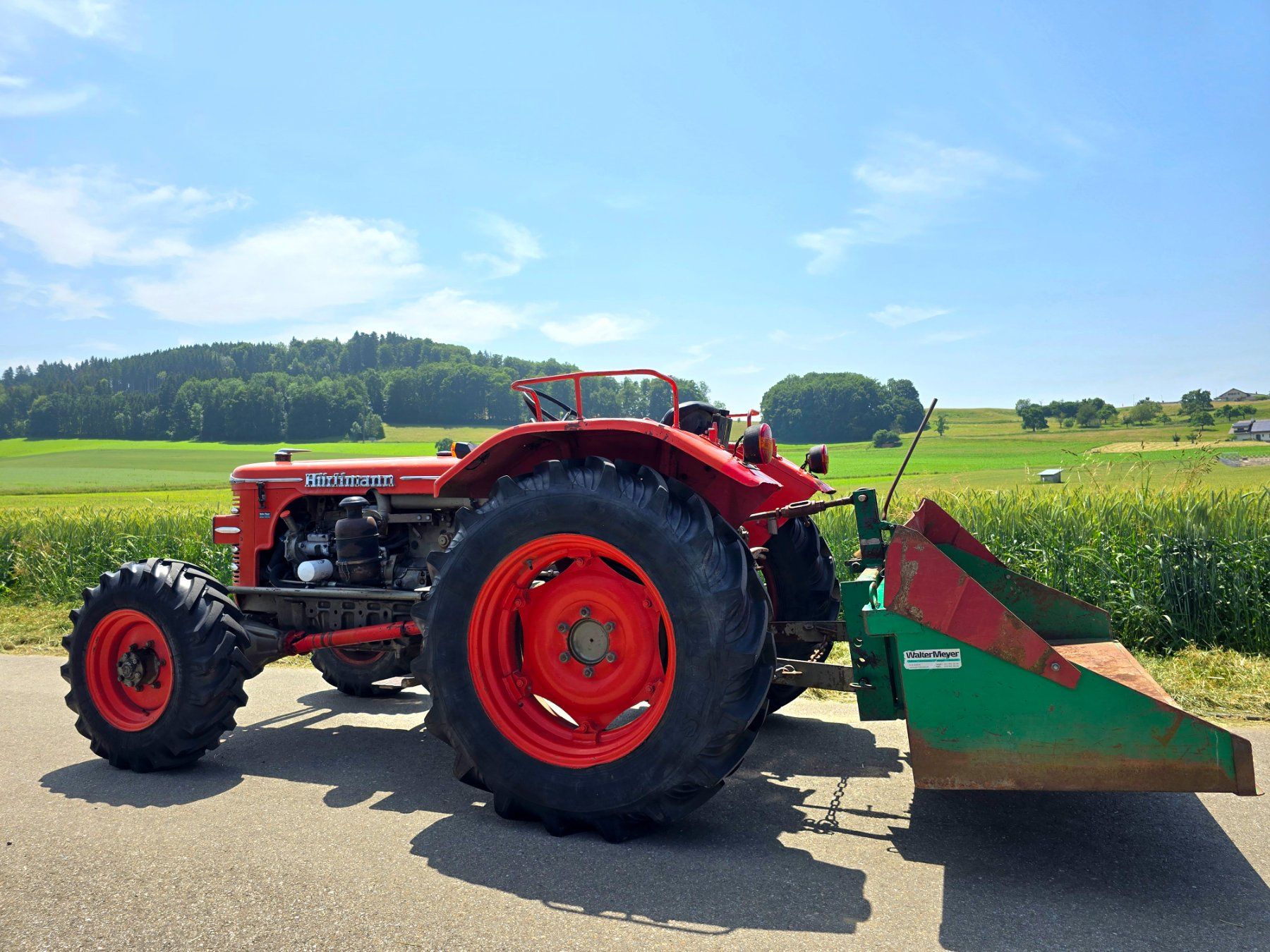 Hürlimann Trattori: Hürlimann D95 // Allrad – Usato da Reinach AG venduto da Seeblick.24 5