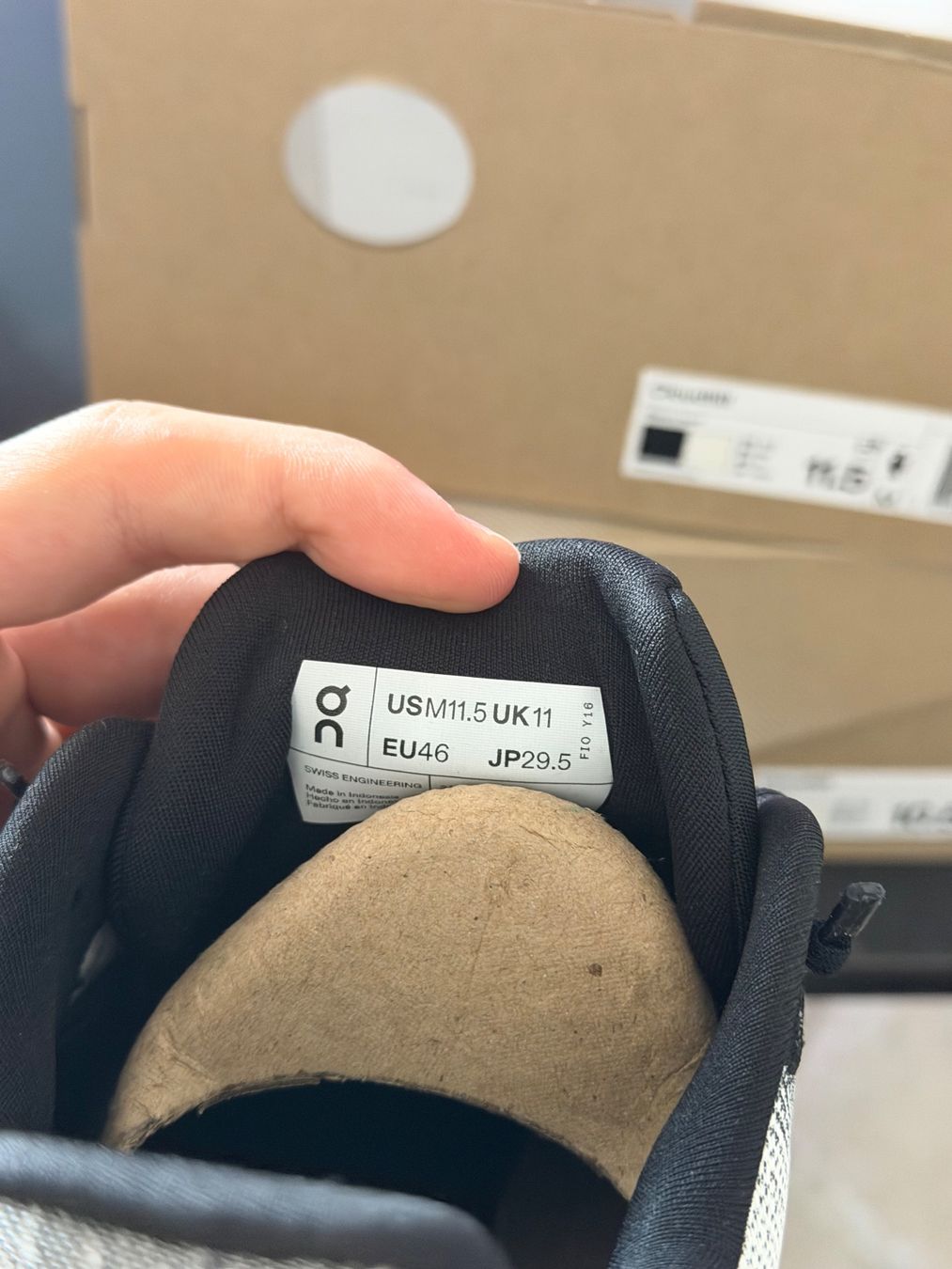 On Scarpe da uomo: On Running Cloudtilt Black Ivory taille 46 – Nuovo e nell'imballaggio originale da Yverdon-les-Bains venduto da ioustock 5
