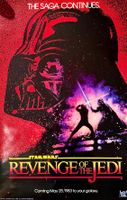 STAR WARS REVENGE OF THE JEDI CineMasterpieces MOVIE POSTER