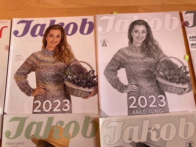 Riviste & Magazine: 9 livrets modèle tricot – Usato da Vauderens venduto da lau260962 1