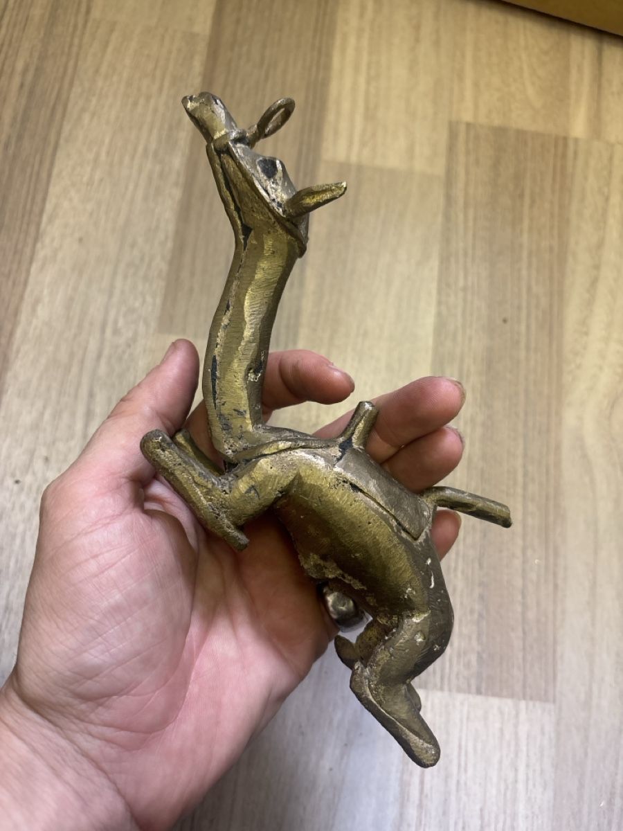 Figuren: Statuetta animale in ottone vintage – Gebraucht aus Giubiasco von cri_mzc6 2