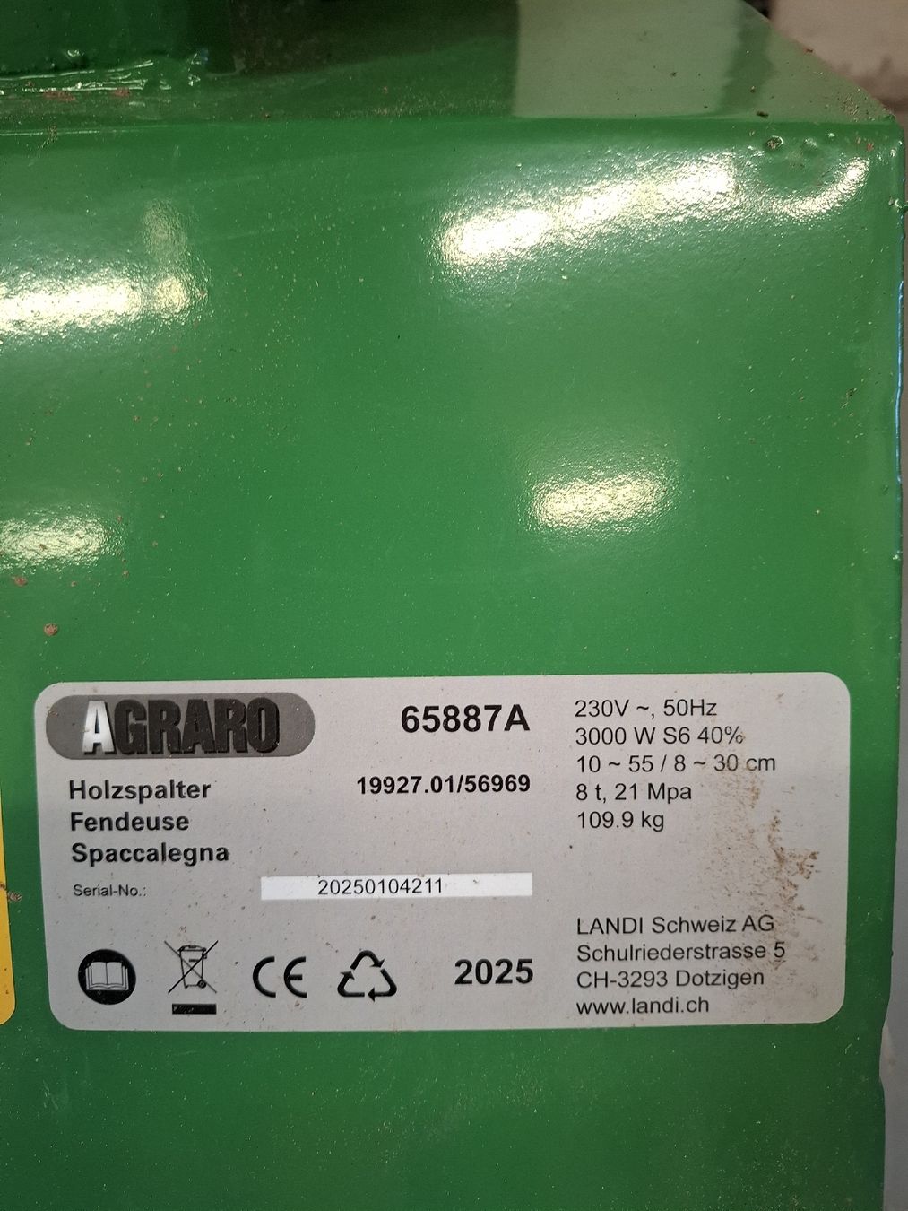 Tutte le macchine: Holzspalter 8T Vermietung – Usato da Bauma venduto da Timon1296 2