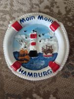Kühlschrankmagnet Hamburg Motiv Leuchtturm gebraucht Rot