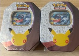 🇬🇧2x Pokemon TCG 30th Celebrations Tin Greninja EX