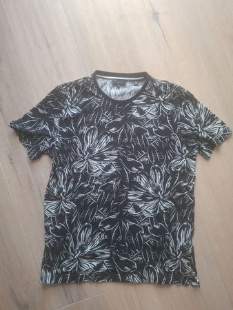Herren T-Shirt Ted Baker Grösse 3 (M) Blumenmuster