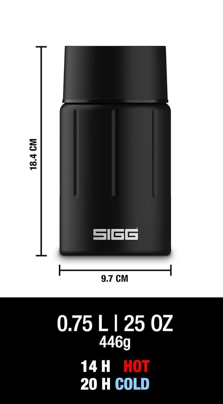 Sigg Contenitori & Simili: SIGG Speisegefäss Gemstone obsidian 0.75 L – Nuovo e nell'imballaggio originale da Kägiswil venduto da nick333 3