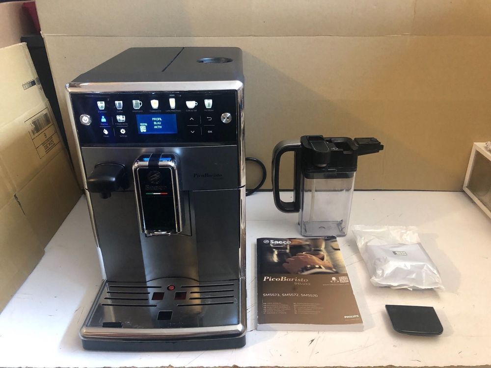Machine à Expresso Saeco PicoBaristo Deluxe SM5570/10 - Café En Grains - Occasion