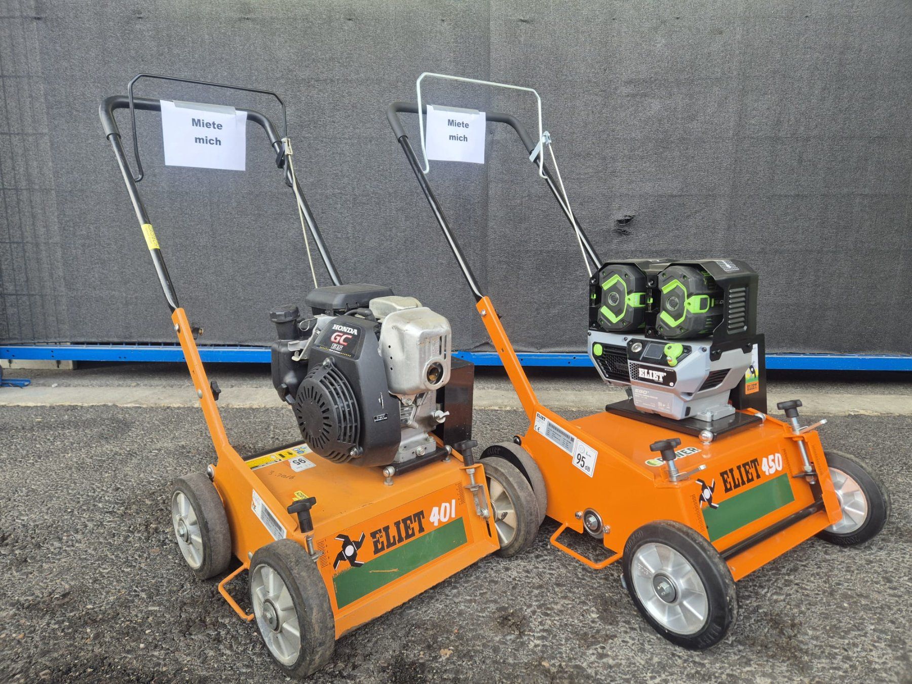 Attrezzi per la lavorazione del suolo: Vertikutierer Eliet E450 DC – Usato da Hasle b. Burgdorf venduto da EGO-PowerPlus3415 5