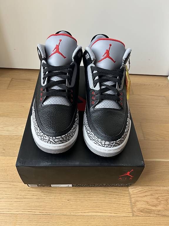 Scarpe da uomo: Air Jordan 3 Retro 'Black Cement' Gr. 45 -2018 – Usato da Zürich venduto da mullf 2