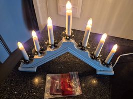 Schöne  Weihnachtsbeleuchtung 🌟für Fenster