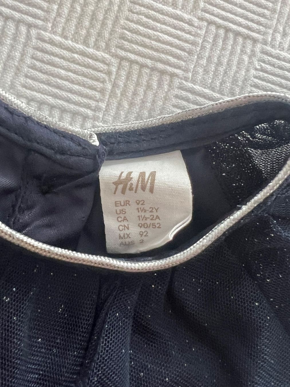 H&M Vestiti & Gonne: Mädchenkleid, Sommerkleid, Glitzer, blau, 92 – Nuovo (secondo la descrizione) da Wilen b. Wil venduto da carpediem25 2
