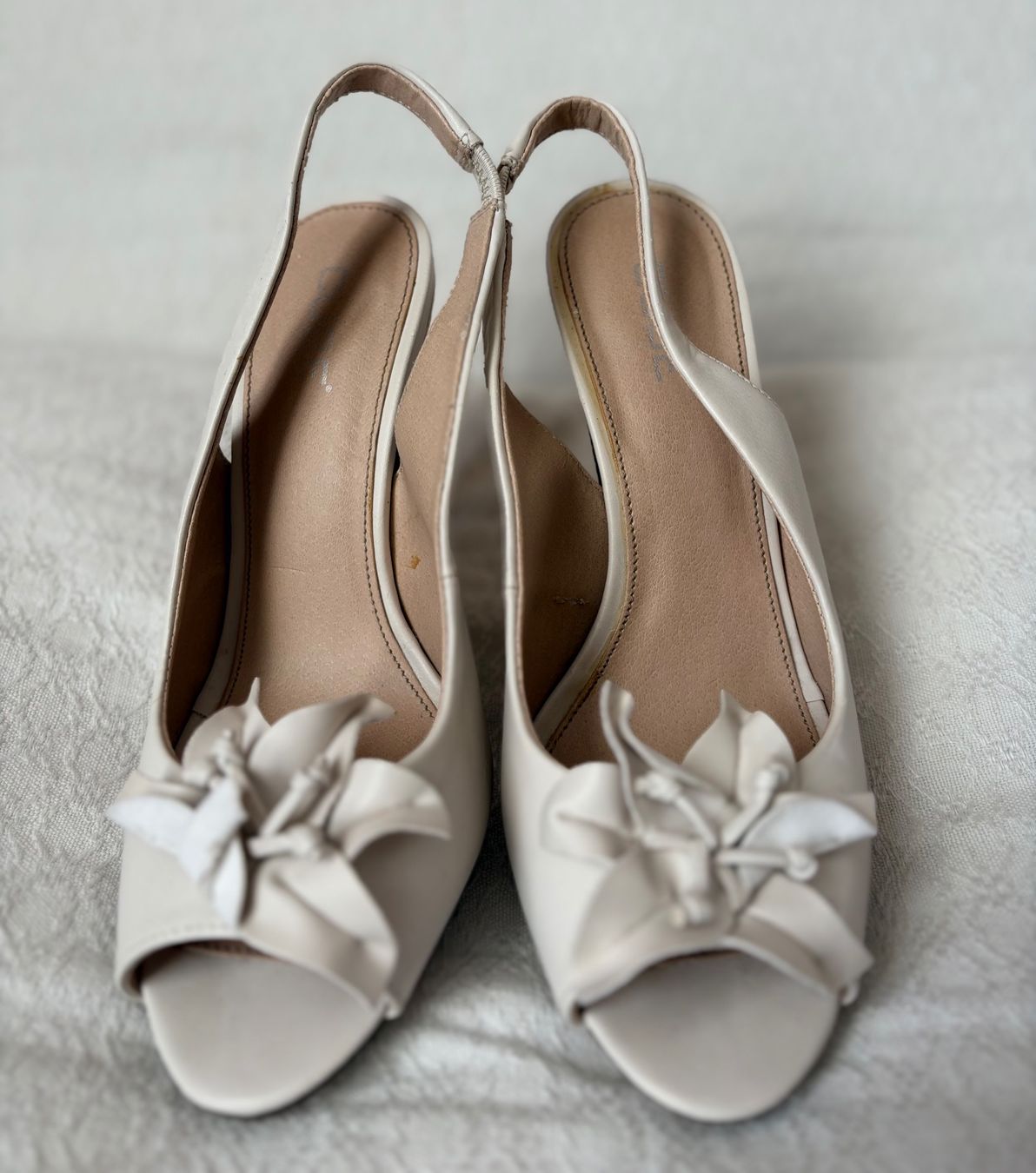 Scarpe da donna: Wunderschöne Lederschuhe Beige Gr. 37 – Usato da escholzmatt venduto da lal_zf7s 4