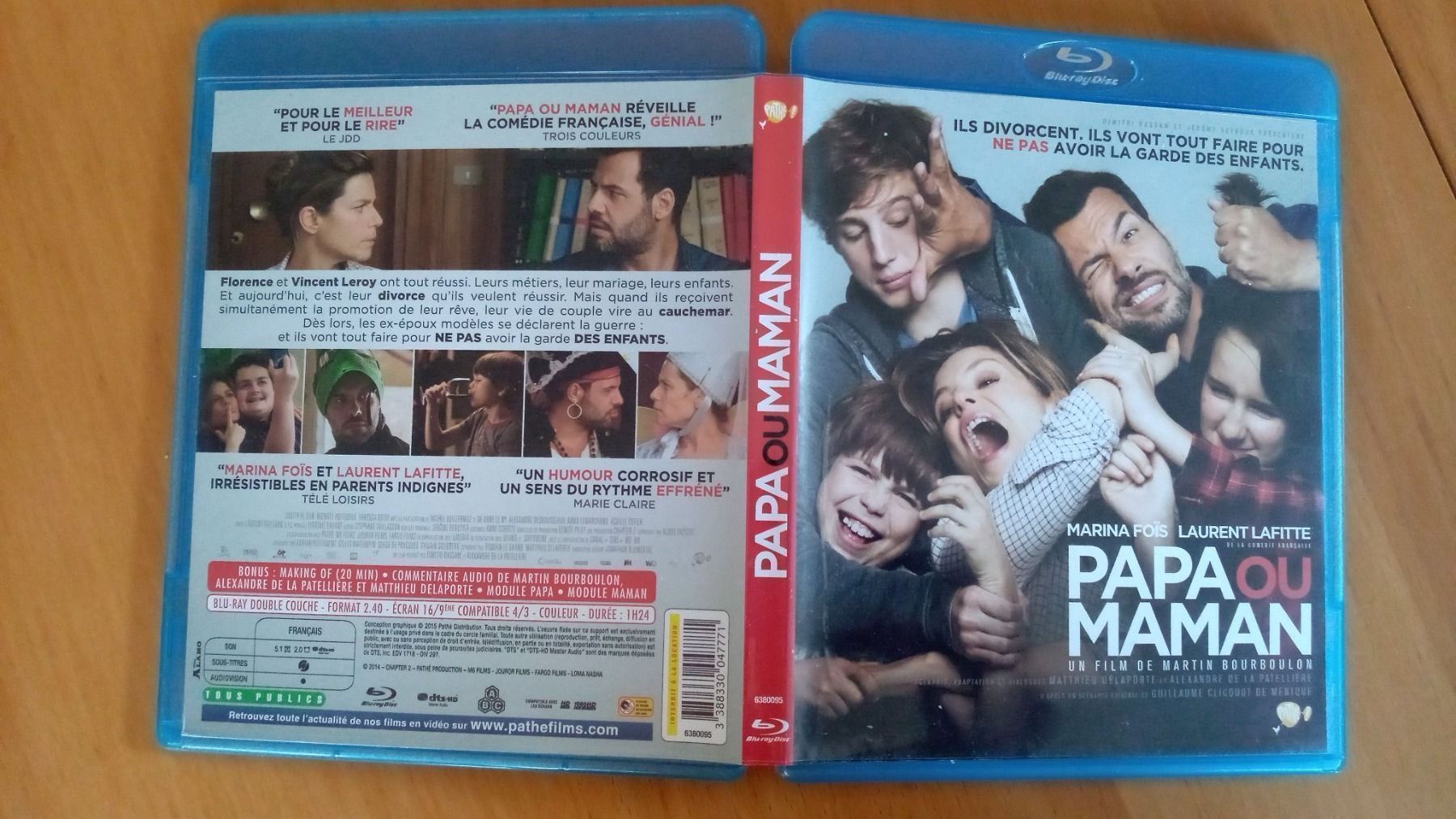 Tutti i DVDs: Blu-ray PAPA OU MAMAN – Usato da Porrentruy venduto da tupatup 5