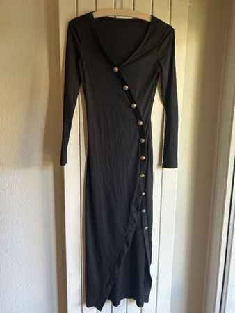 Robe longue noire S