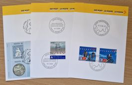 Sammelkarten mit Werbestempel & Souvenirblätter...