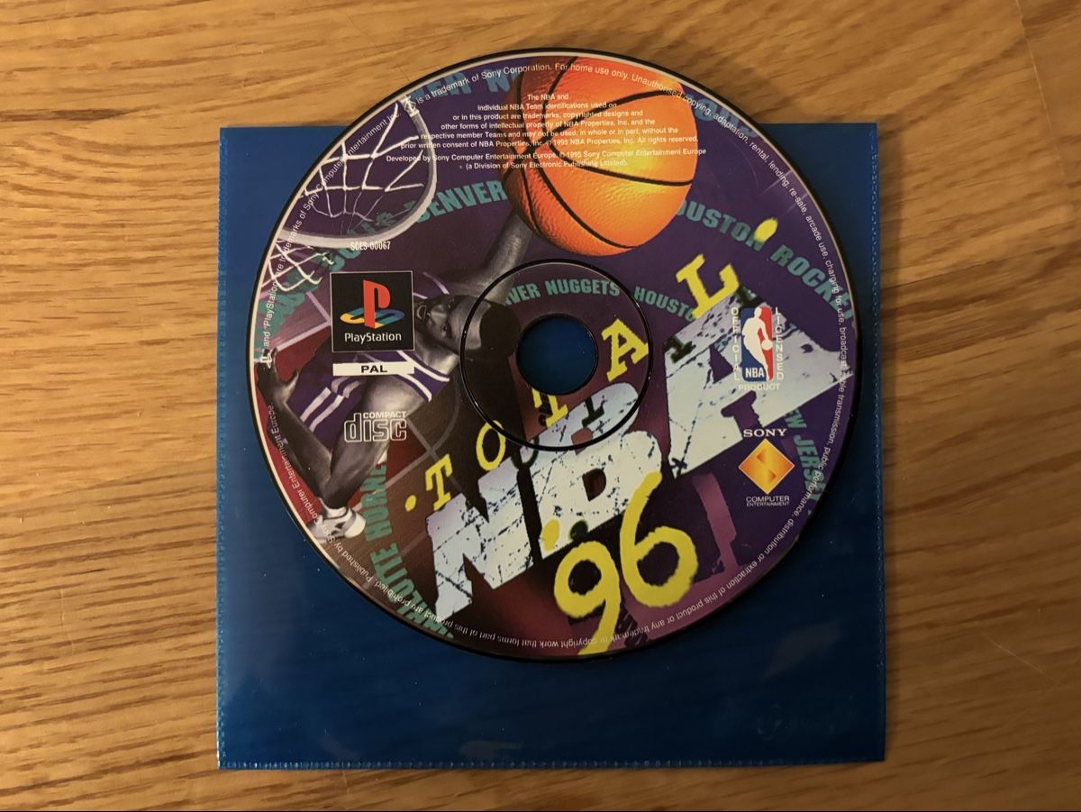 Giochi: PS (PAL) - Total NBA 96 – Usato da Widen venduto da mxpx_1981