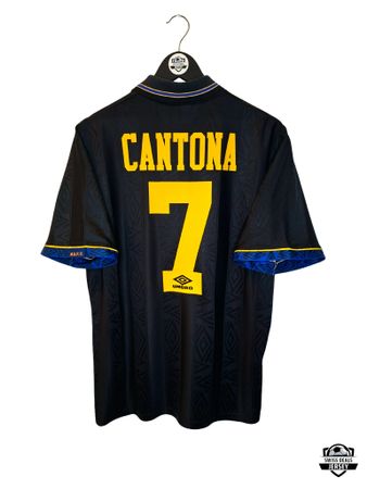 CANTONA #7 Original Manchester United 1993-95 Away Trikot